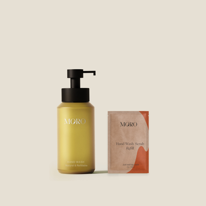 Hand wash scrub
