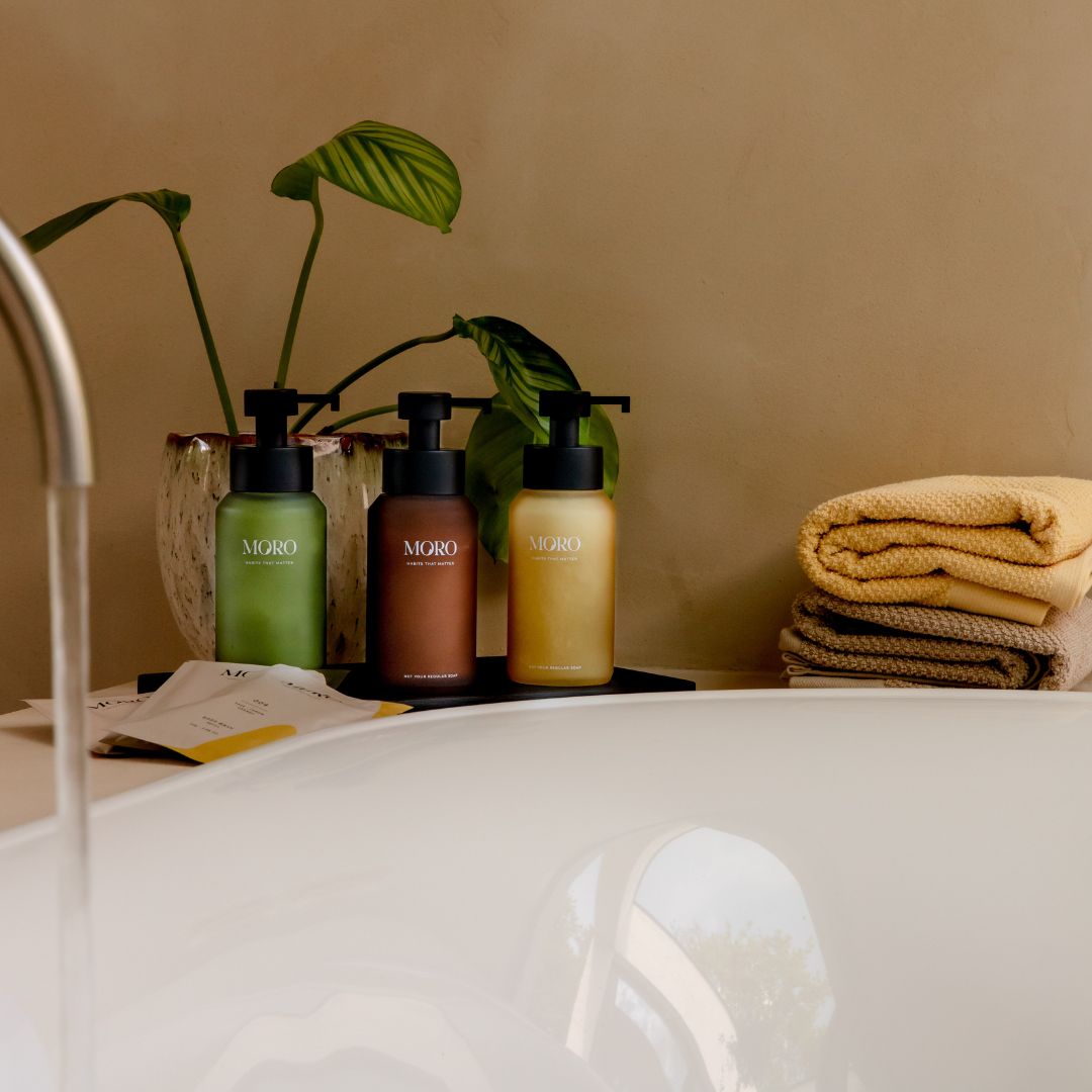 MORO refillable home & body care 